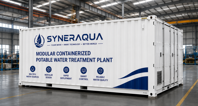 Modular Containerized Potable Water Treatment Plant